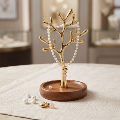 Sweet Strawberry Pearl Necklace