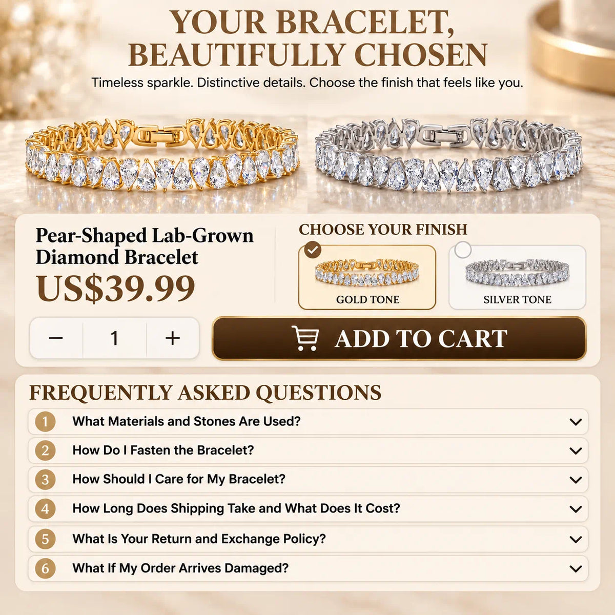 A Little Everyday Luxury, Made to Shine With You